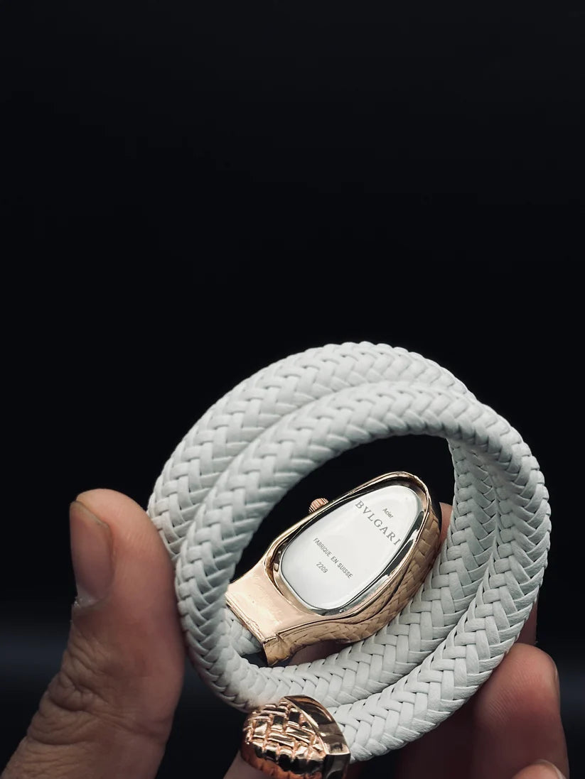 Ladies Snake Watch (Leather-Straps)