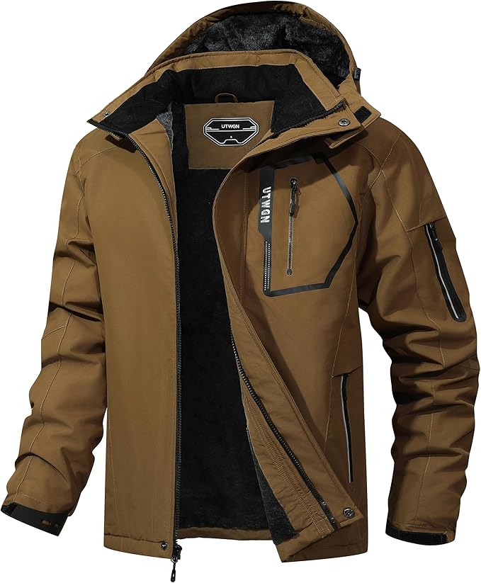 Men's Ski Jacket Winter Warm Snow Coat Jacket