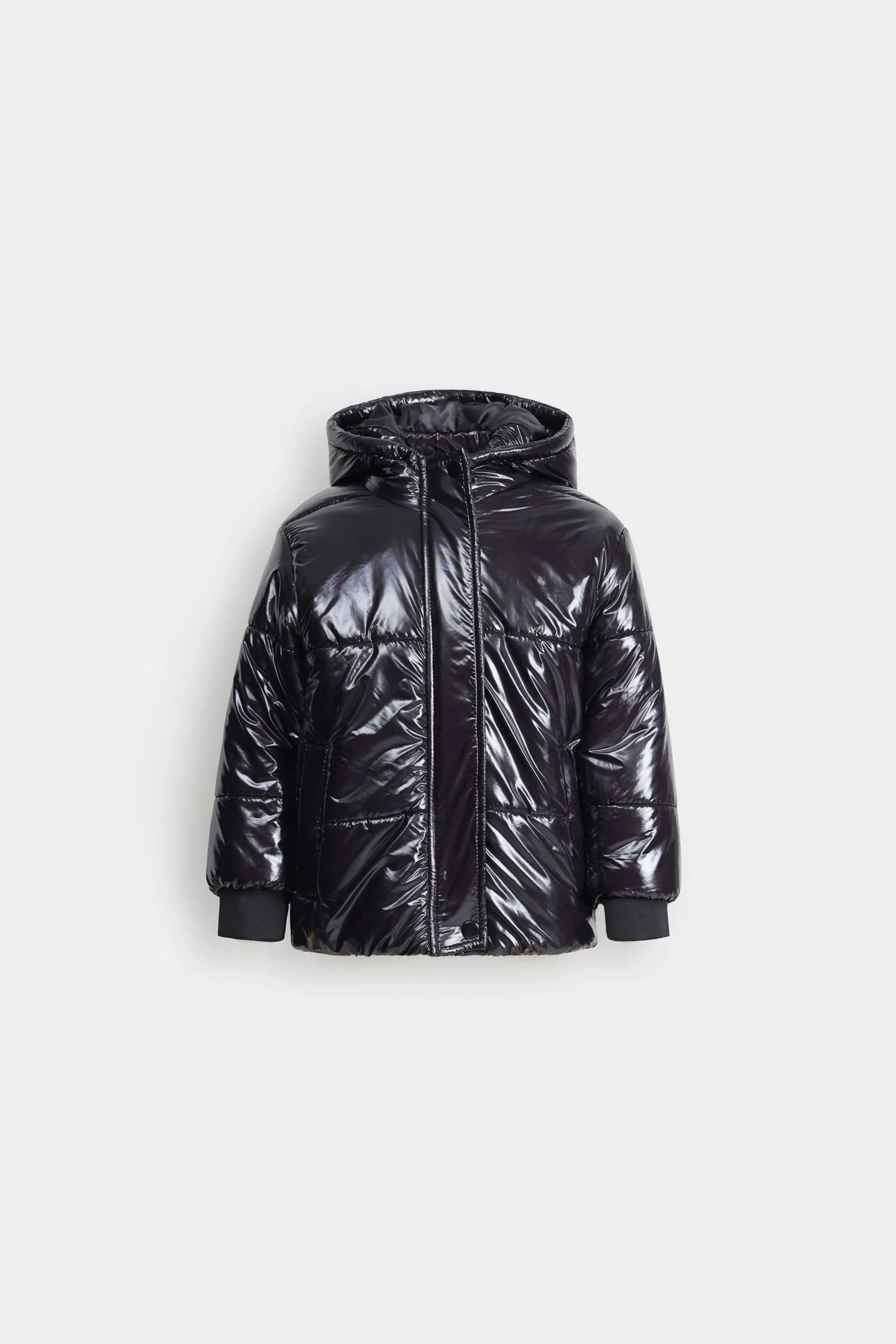 Metallic Puffer Jacket