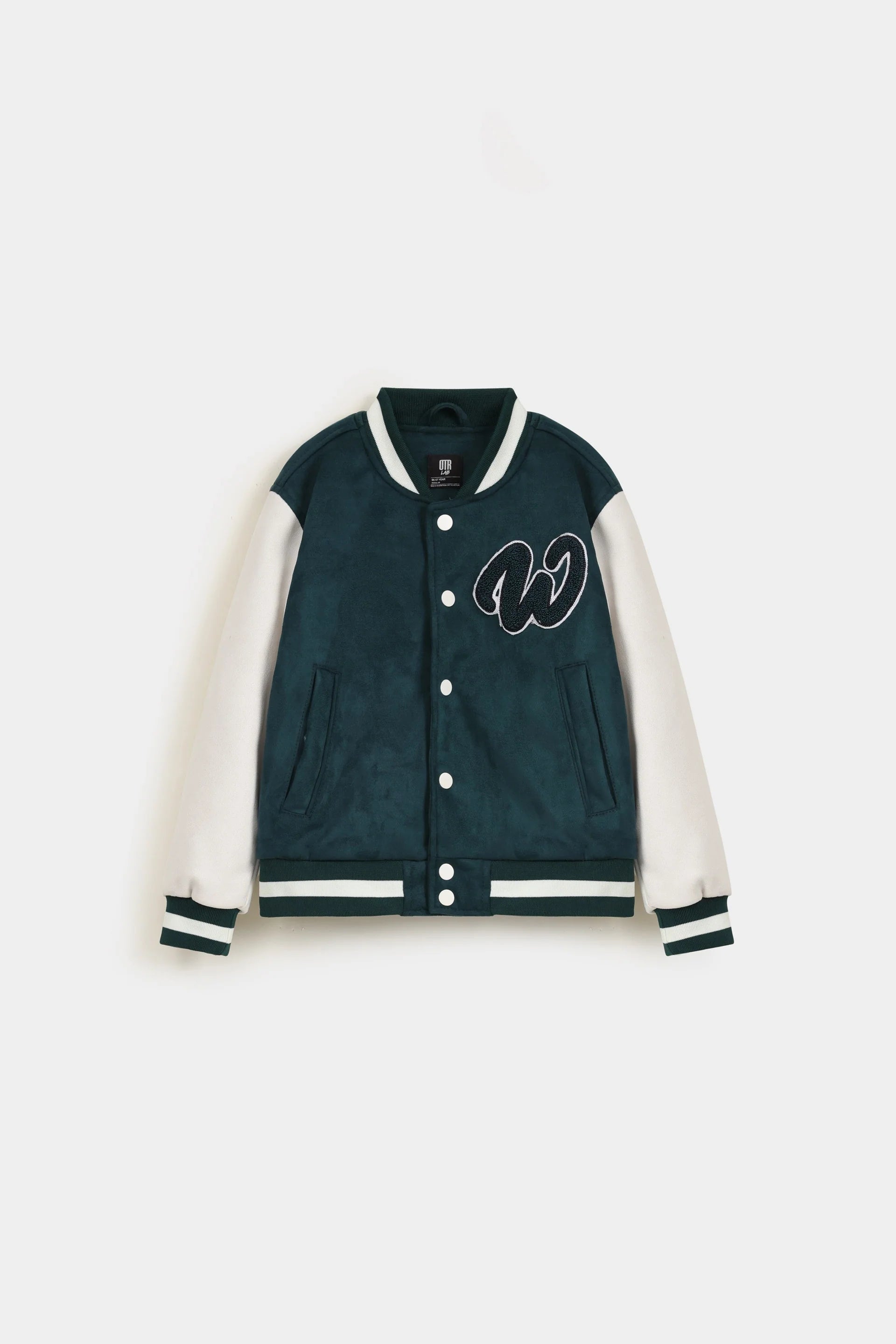 Varsity Suede Jacket