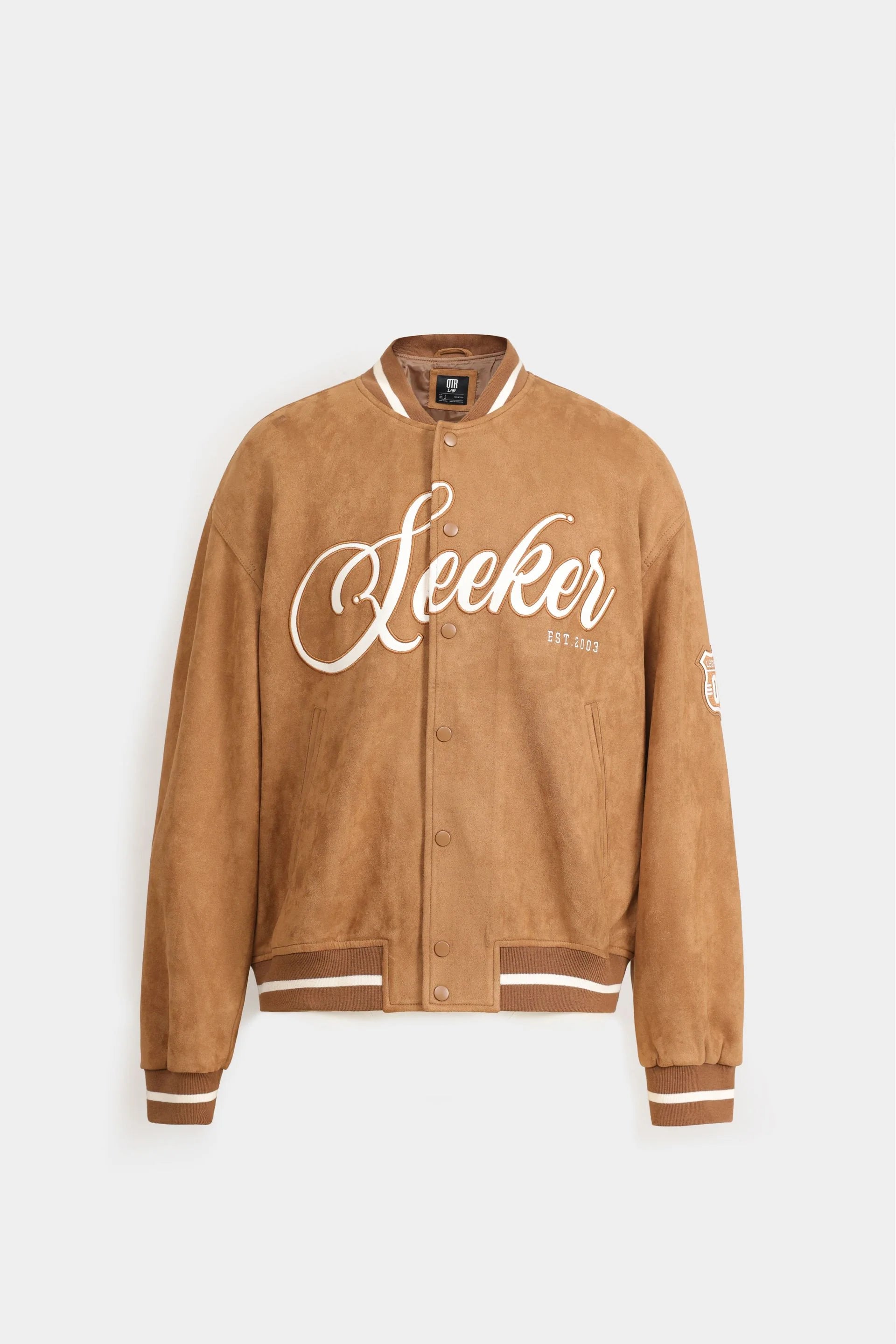 Varsity Suede Jacket