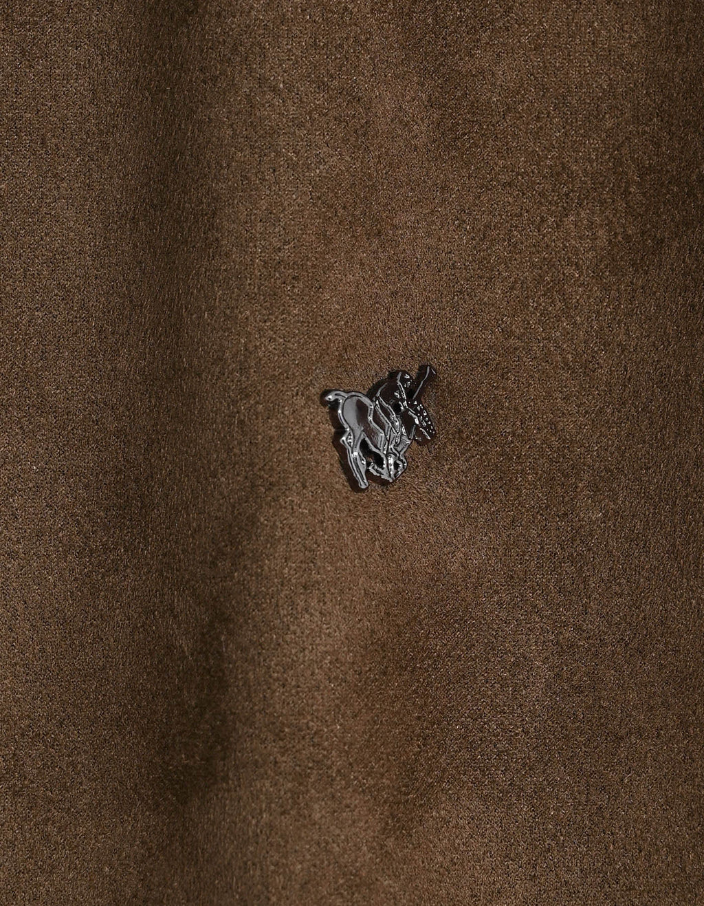 Brown Plain Bomber Jacket