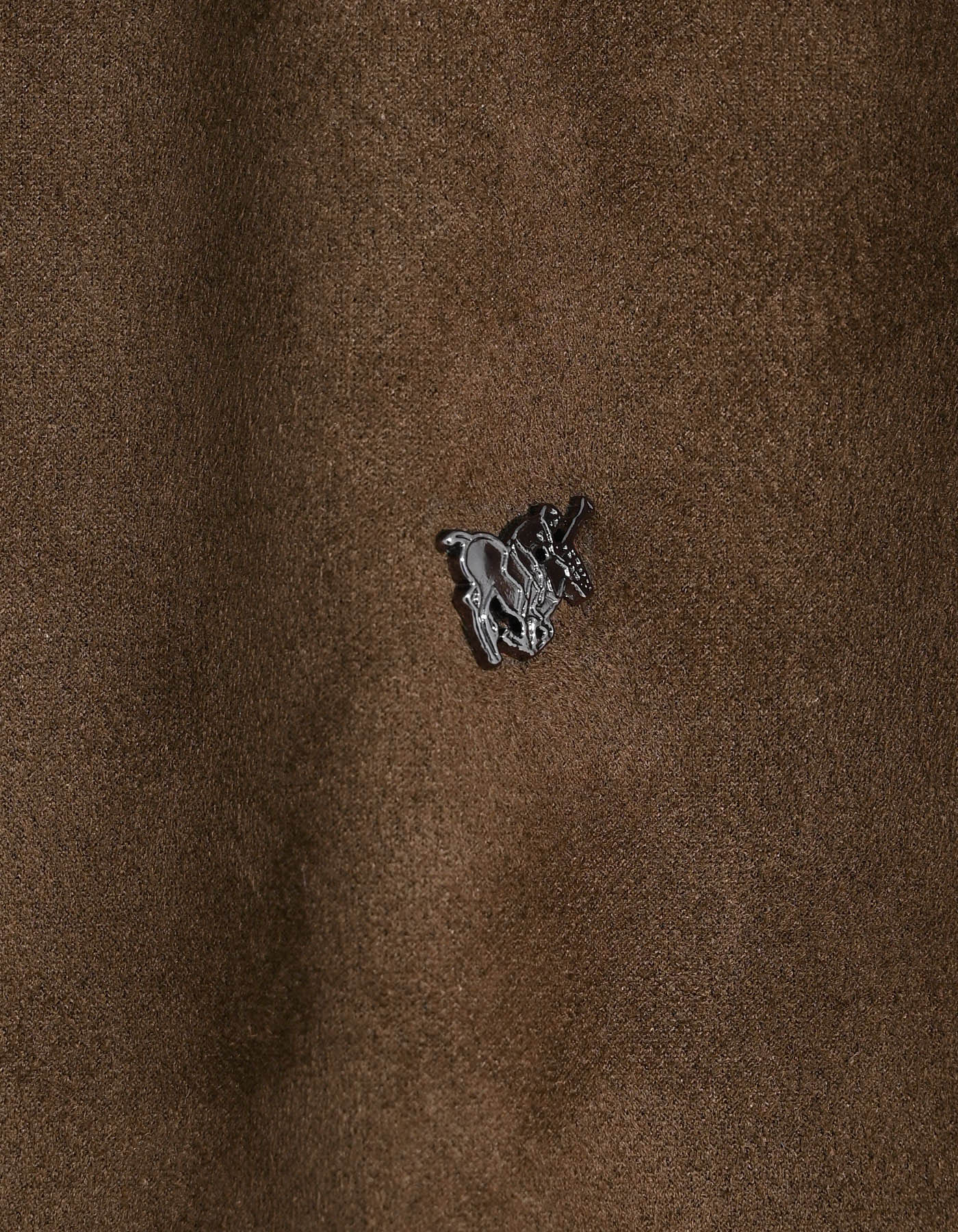 Brown Plain Bomber Jacket