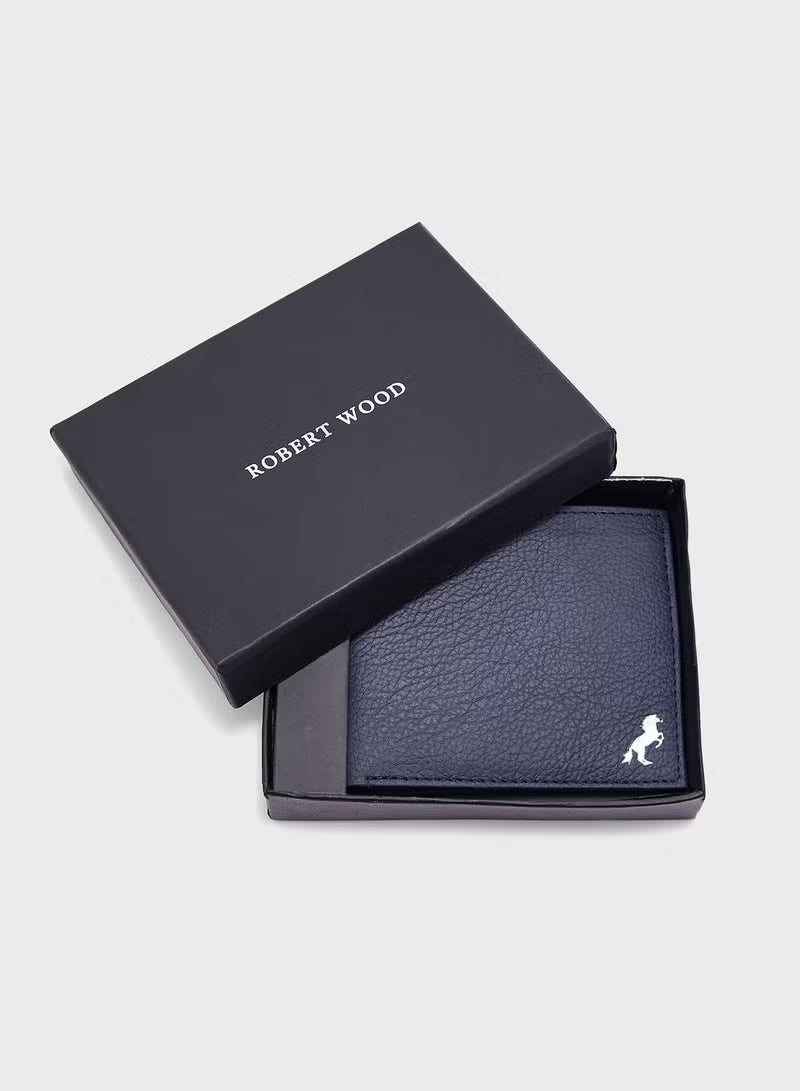 Genuine Leather Bi Fold Wallet