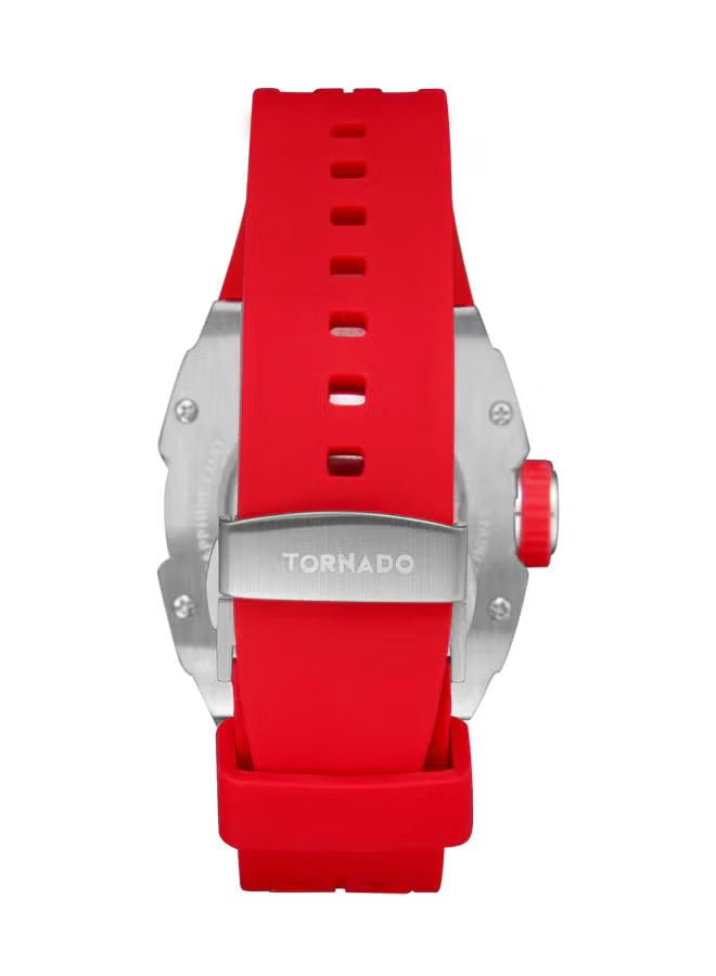 Men's Silicone Automatic Watch T24302-SSRB - 38.5mmx49mm mm