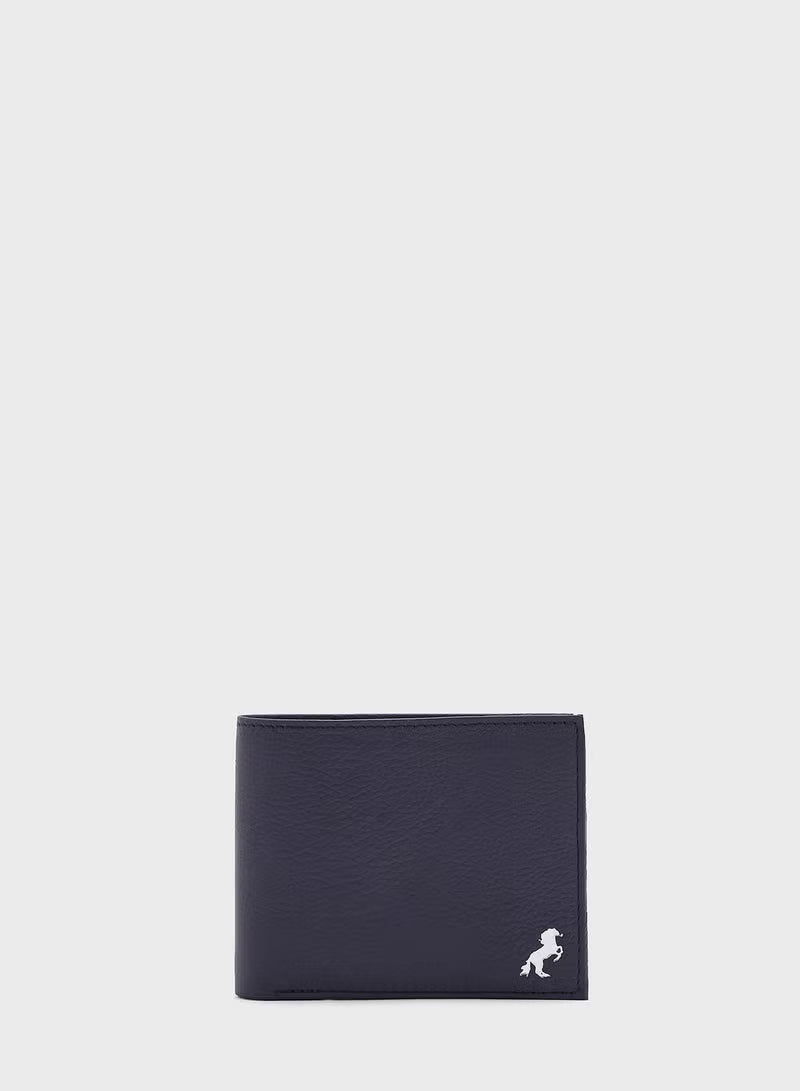 Genuine Leather Bi Fold Wallet